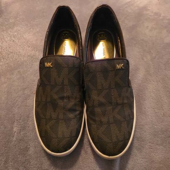 Michael Kors Women's Brown Slip-On Shoes - Picture 1 of 6